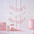 Pamper Party Birthday Bunting 10cm x 56cm Each