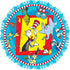 Dr Seuss Pinata Expandable Pull String Drum 45cm x 45cm x 9cm Each