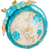 Multi-Balloon Sweet Baby Boy Floral Each