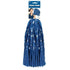 Blue Pom Pom Mix 38cm Each