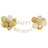 Wild Jungle Happy Birthday Bunting with Balloons