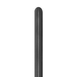 Silk Midnight Grey Latex Balloons 260T 50pk