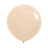 Pastel Matte Nude Latex Balloons 60cm 3pk