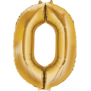 Numeral SuperShape Foil Balloon 86cm Each