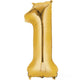 Numeral SuperShape Foil Balloon 86cm Each