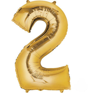 Numeral SuperShape Foil Balloon 86cm Each