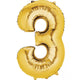 Numeral SuperShape Foil Balloon 86cm Each