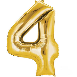 Numeral SuperShape Foil Balloon 86cm Each