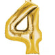 Numeral SuperShape Foil Balloon 86cm Each