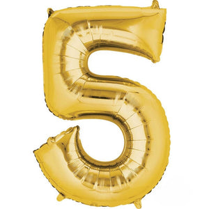 Numeral SuperShape Foil Balloon 86cm Each