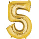 Numeral SuperShape Foil Balloon 86cm Each