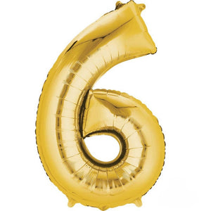 Numeral SuperShape Foil Balloon 86cm Each