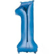 Numeral SuperShape Foil Balloon 86cm Each