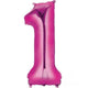 Numeral SuperShape Foil Balloon 86cm Each