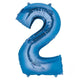 Numeral SuperShape Foil Balloon 86cm Each