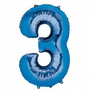 Numeral SuperShape Foil Balloon 86cm Each