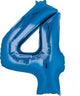 Numeral SuperShape Foil Balloon 86cm Each