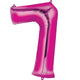 Numeral SuperShape Foil Balloon 86cm Each