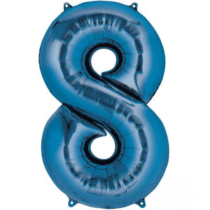 Numeral SuperShape Foil Balloon 86cm Each