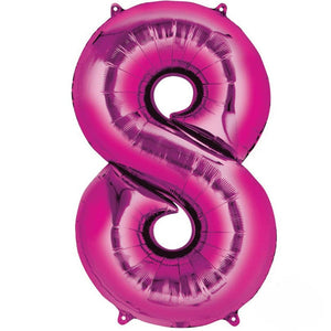 Numeral SuperShape Foil Balloon 86cm Each