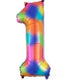 Numeral SuperShape Foil Balloon 86cm Each