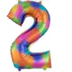 Numeral SuperShape Foil Balloon 86cm Each