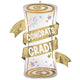 Satin Pastel Grad Party SuperShape Foil Balloon 63cm x 78cm Each