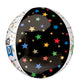 Grad Party Pom-Pom & Stars Orbz Balloon 38cm x 40cm Each
