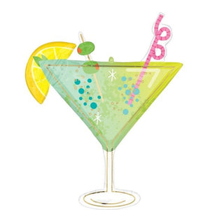 Cocktail Surprise Birthday SuperShape Foil Balloon 73cm x 91cm Each