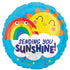 Sending Your Sunshine Foil Balloon 45cm Each