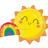 Sending You Sunshine SuperShape Foil Balloon 78cm x 58cm Each