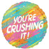 You're Crushing It! Foil Balloon 45cm Each