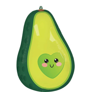 Food Friends Avocado SuperShape Foiļ Balloon 43cm x 60cm Each