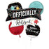 Happy Retirement Balloon Bouquet 5pk