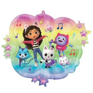 Gabby's Dollhouse SuperShape Foil Balloon 71cm x 50cm Each