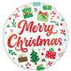 Santa's Christmas Presents Foil Balloon 45cm Each