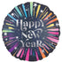 Satin New Years Blast Foil Balloon 45cm Each