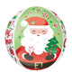 Jolly Old Santa Orbz Balloon 38cm x 40cm Each