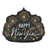 Festive New Years Sparkle SuperShape Foil Balloon 60cm x 48cm Each