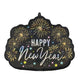Festive New Years Sparkle SuperShape Foil Balloon 60cm x 48cm Each