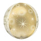 Golden Soiree New Year Orbz Balloon 38cm x 40cm Each