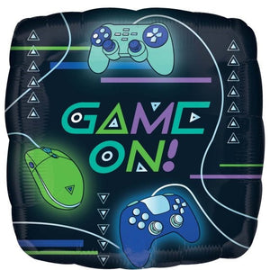 Game On Jumbo Foil Balloon 71cm Each