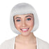 Team Spirit White Bob Wig
