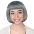 Team Spirit Silver Bob Wig