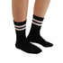 Team Spirit Black Striped Sock