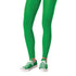Team Spirit Green Footless Tights