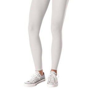 Team Spirit White Footless Tights