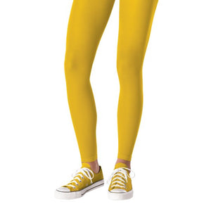 Team Spirit Yellow Footless Tights