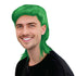 Team Spirit Green Mullet Wig