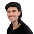 Team Spirit Black Mullet Wig